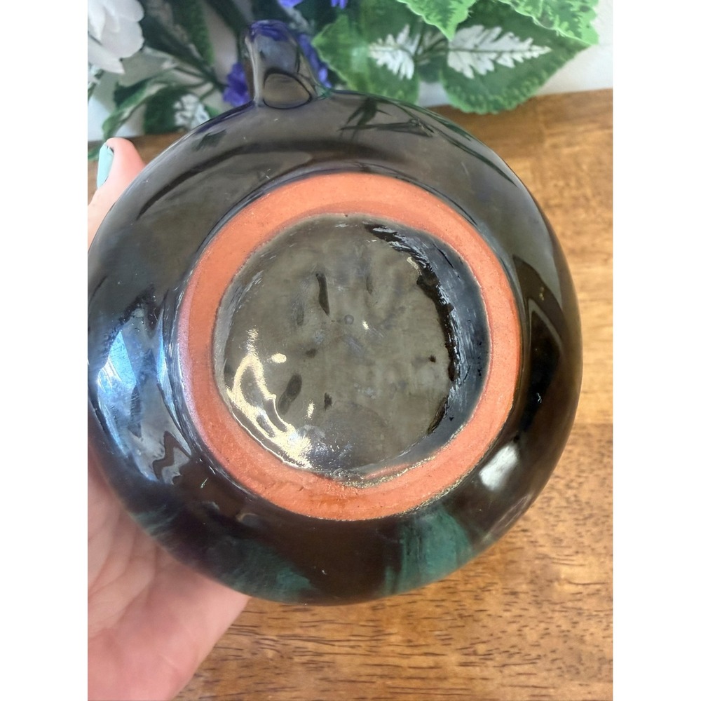 Vintage Blue Mountain Pottery‎ Green Creamer Pitcher Canadian Art MCM Dining - Picture 8 of 8